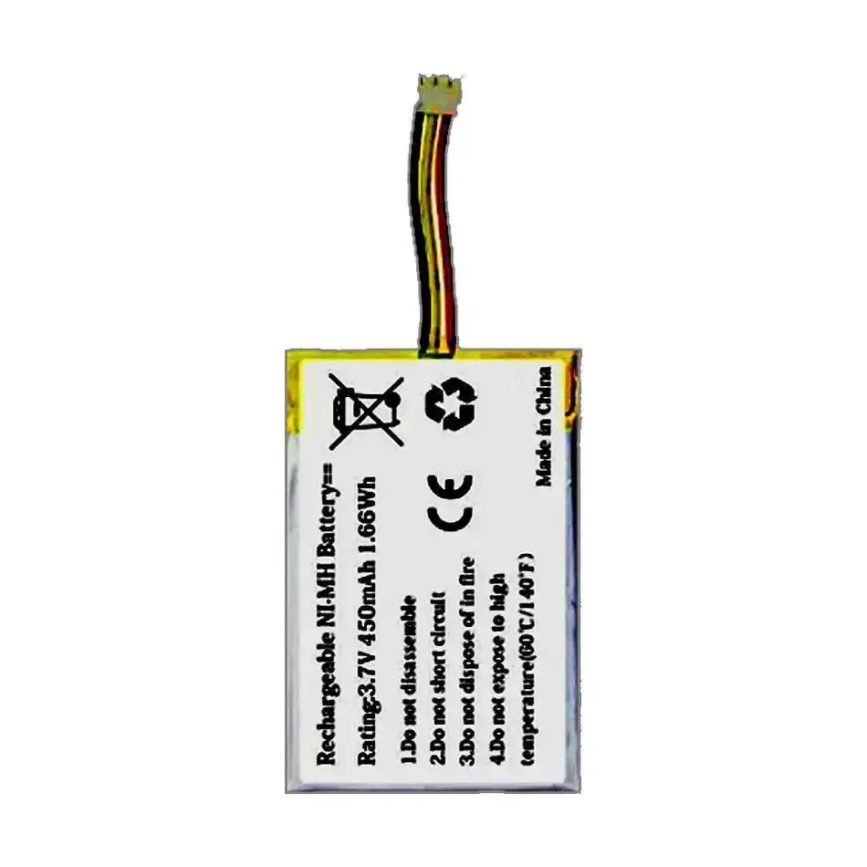 بطارية AE482539P 450 مللي أمبير آمنة لمراكم Phonak Compilot II 3 أسلاك