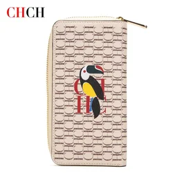 CHCH Women's Long Wallet Cartoon Pattern Key Bag Credit Card Bag