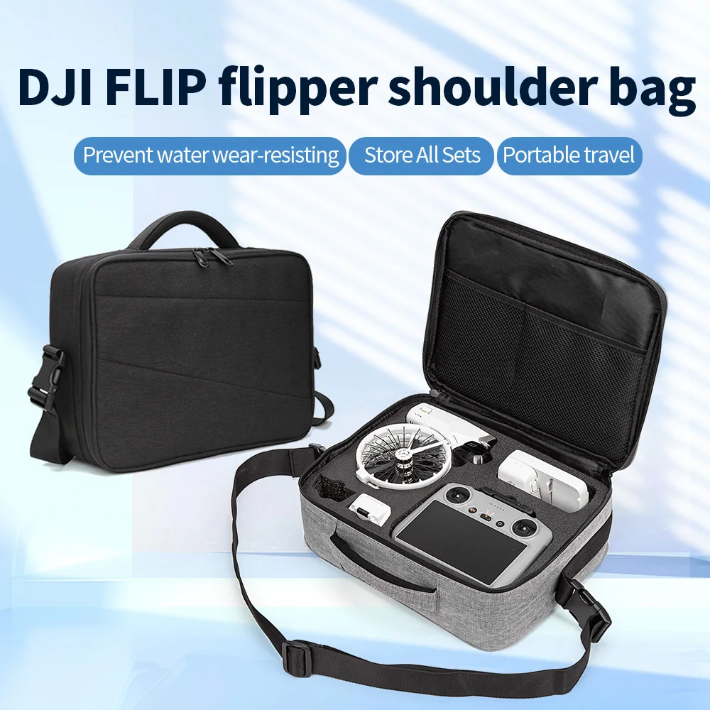 Suitable for DJI Flip storage bag, Flying version, diagonal cross bag, drone portable shoulder bag