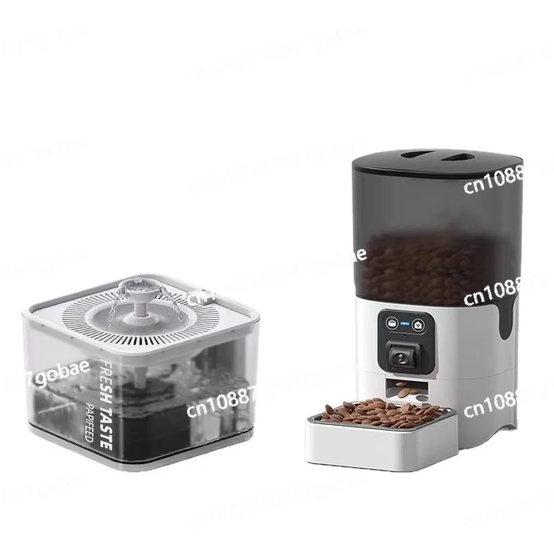 

Автоматическая машина для кормления, полностью автоматическая количественная интеллектуальная кормушка, универсальная для кошек и собак