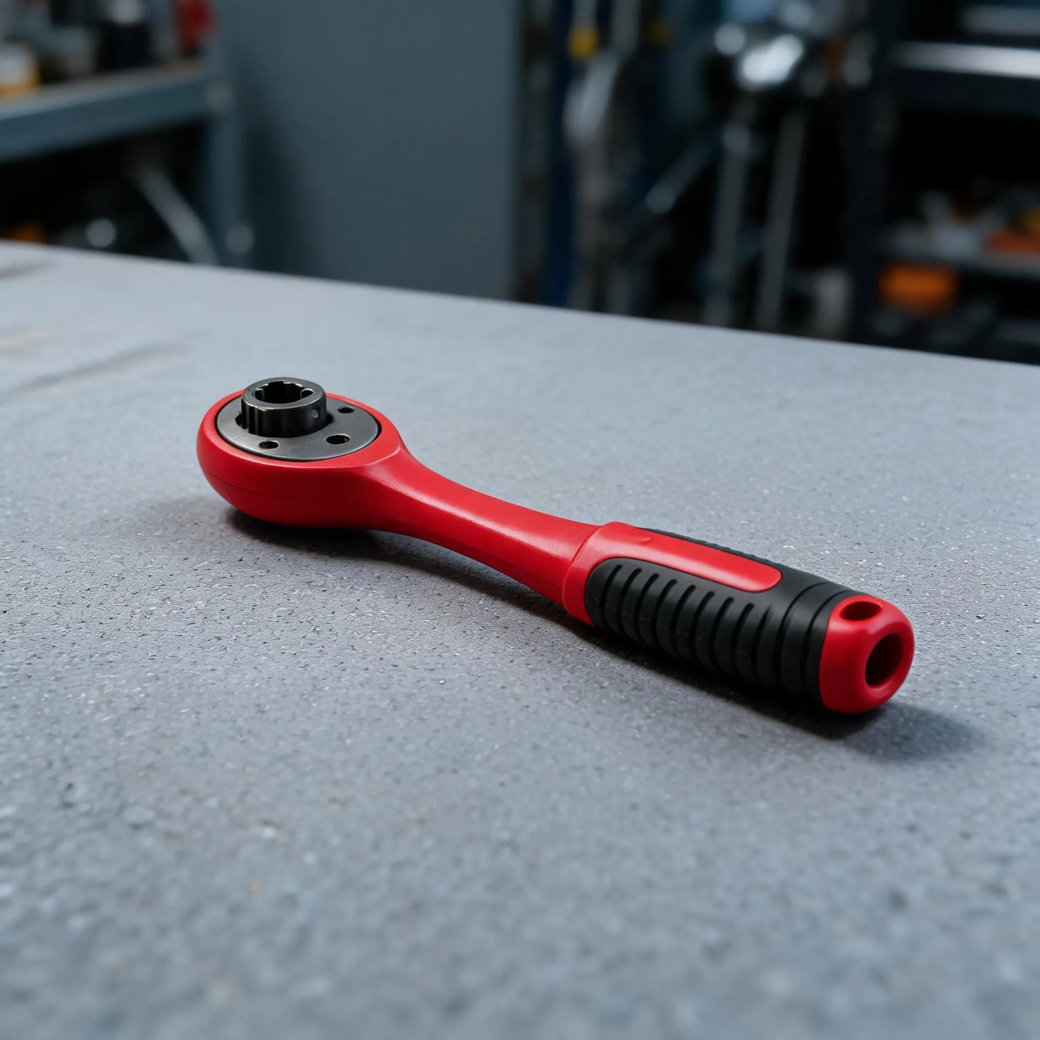 72-Tooth Ratchet Wrench Supporting Standard Socket Drives Includes One-Handed Release and Stability-Oriented Handle Geometry