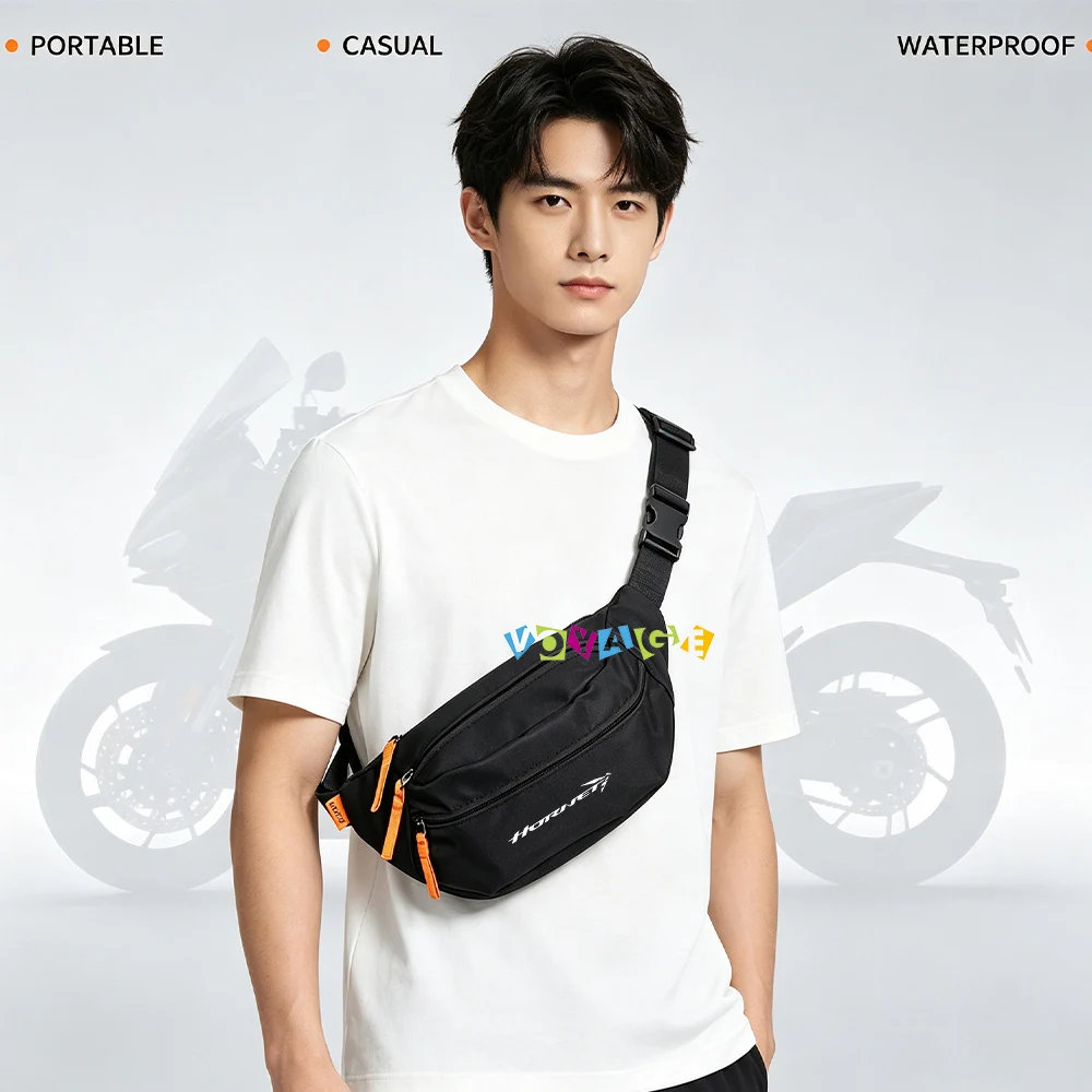 Street Riding Motorcycle Fanny Pack Commuting Waterproof Storage Accessories Unisex Waist Bag For HONDA Hornet CB750 CB