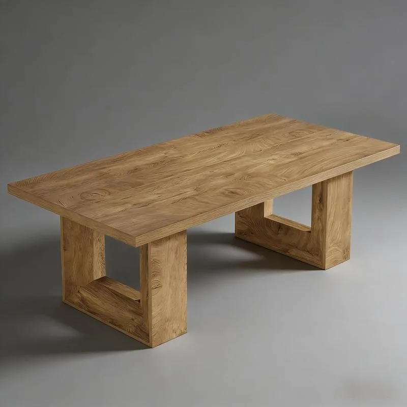 Executive Desk, Rectangular Computer Desk Conference Table for 6-8