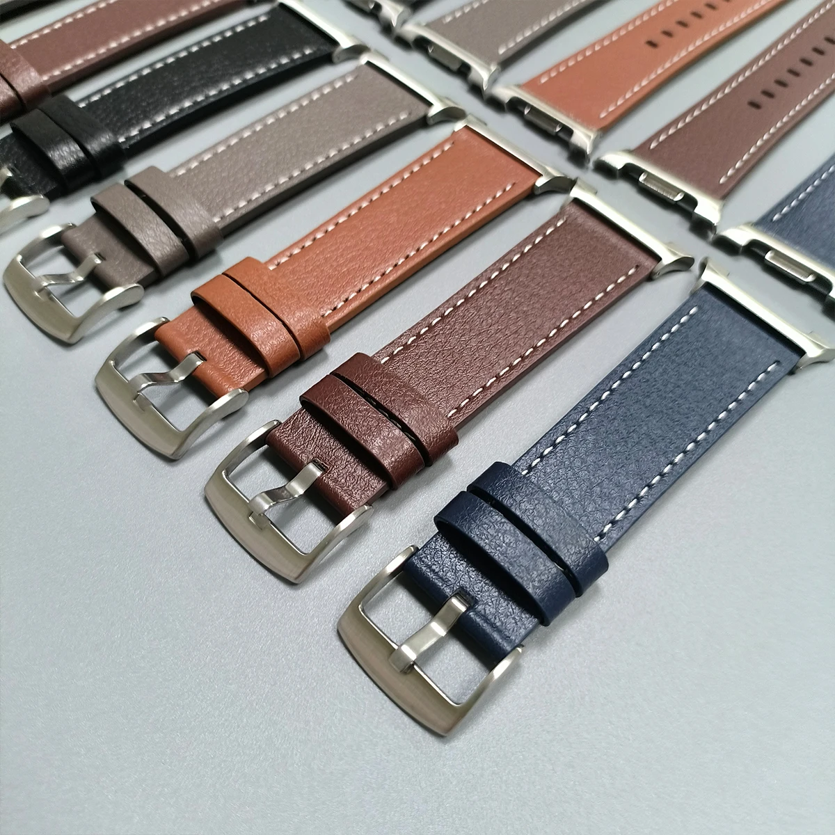 Cinturino in pelle per Samsung Galaxy Watch 8 40/44mm Band galaxy Watch 8 Classic 46mm Bracciale casual per accessori per orologi Samsung