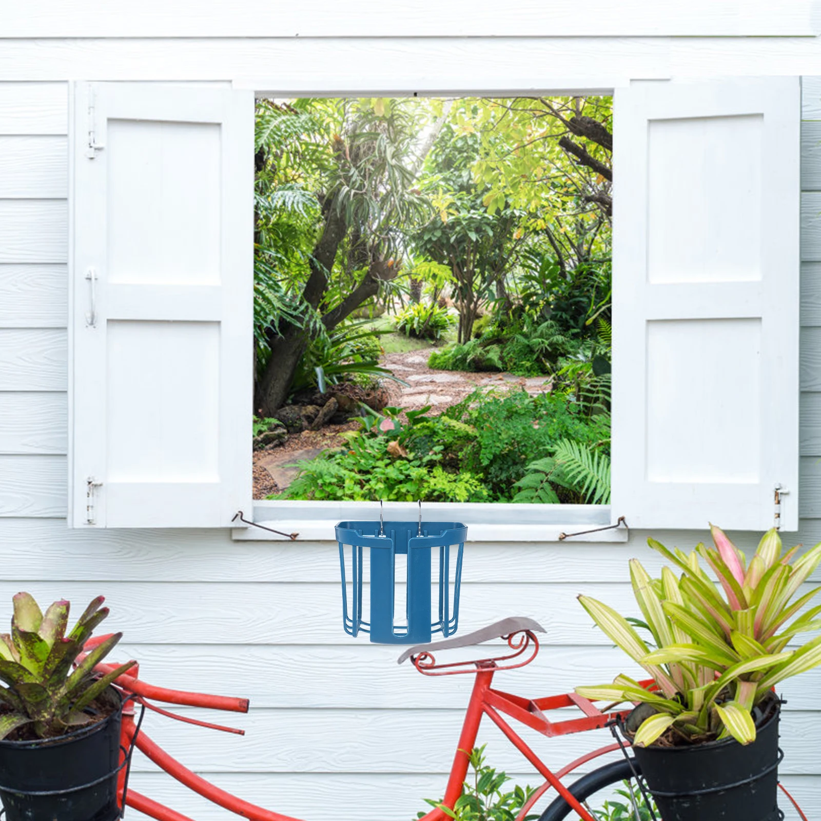 4 stuks varenplantmand verticale wandgemonteerde plantenbak geen bodem vereist voor binnen buiten tuindecoratie hangend hek