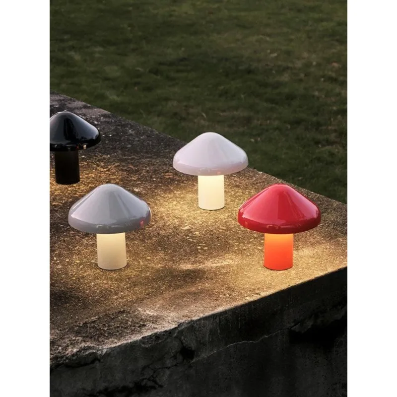 

Mushroom lamp, bedside lamp medieval designer atmosphere decorative desk lamp creative home
