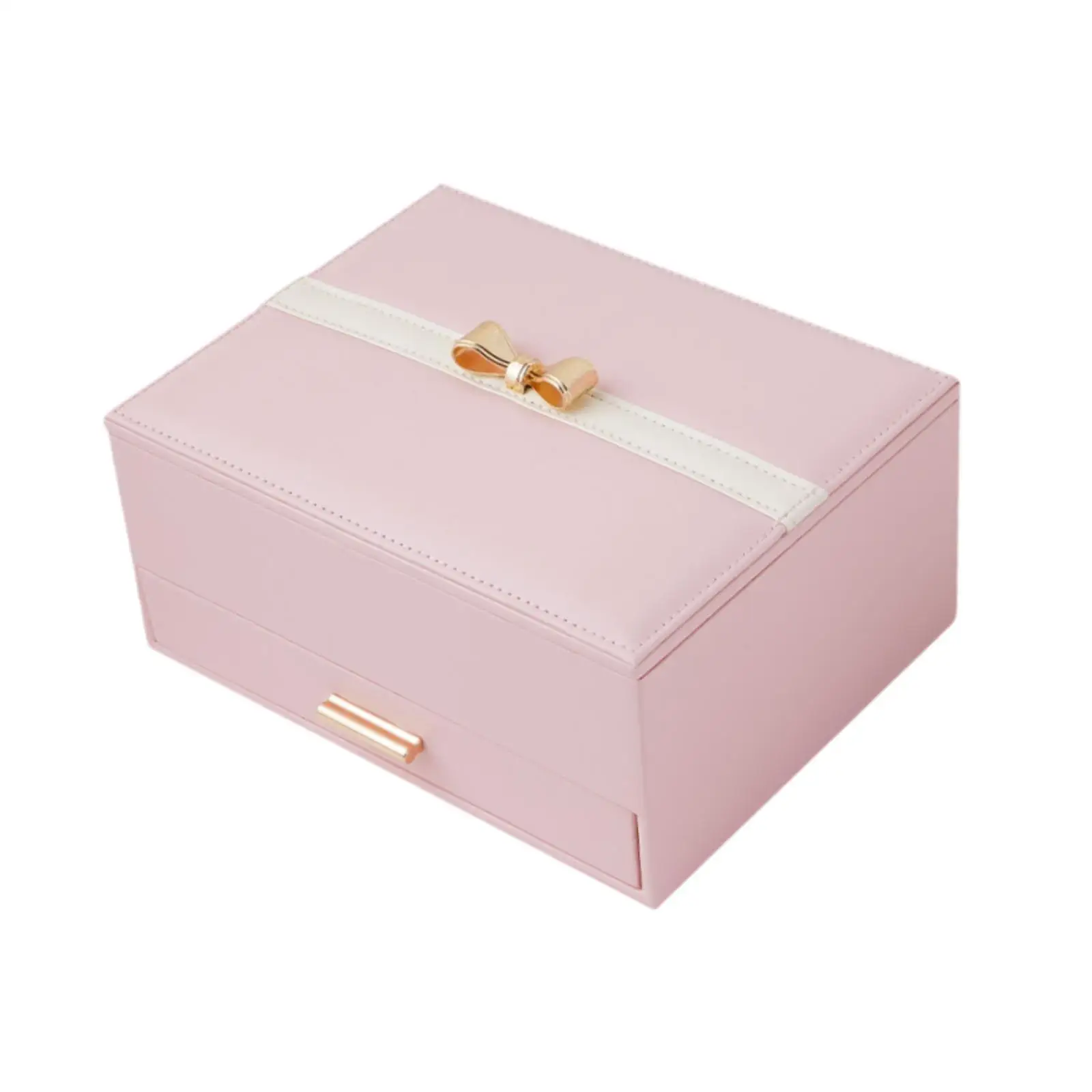 

Compact Portable Necklace Earring Display Jewelry Case For Effortless Organization Of Favorite Jewelry And Elegant On
