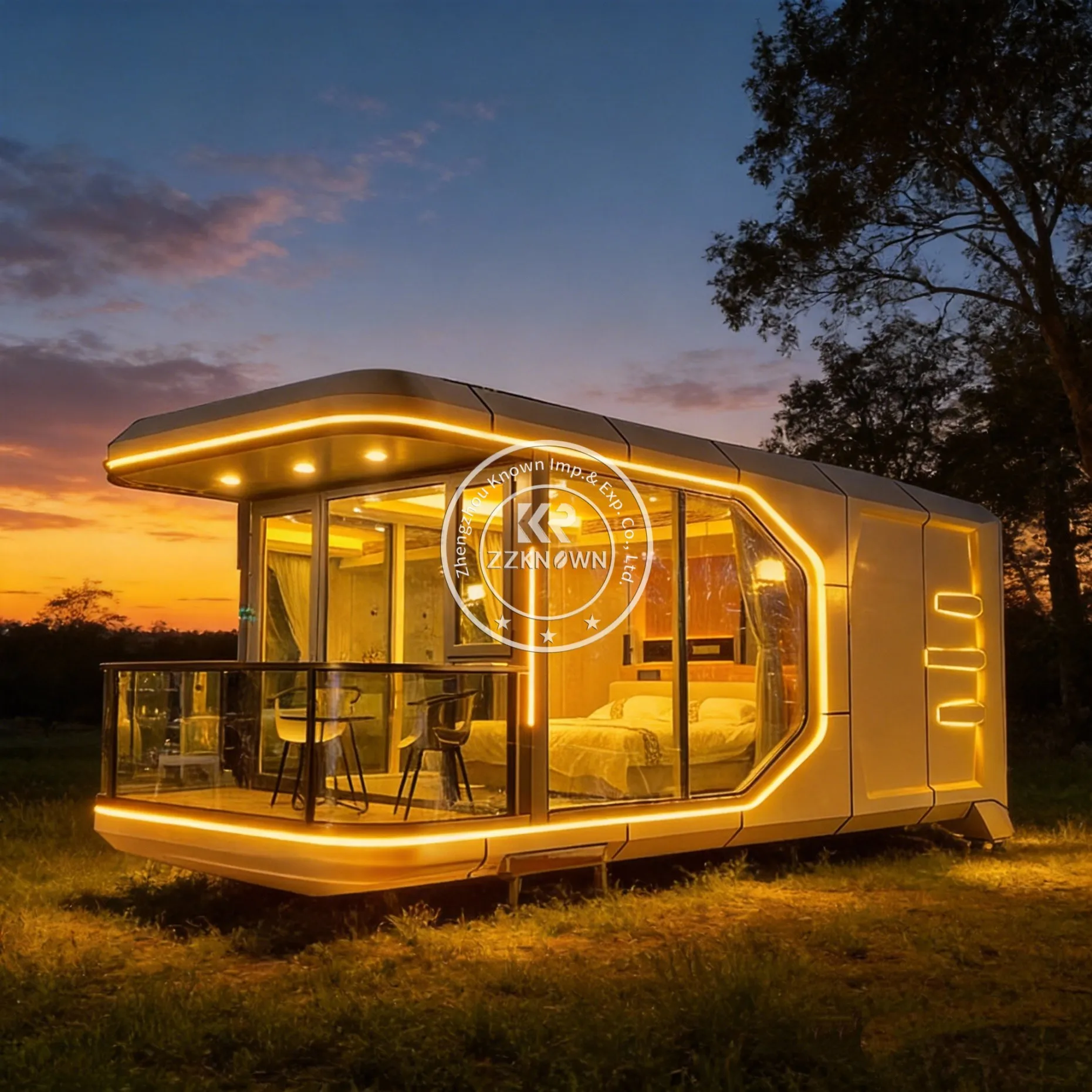Villa Space Capsule Homes Economic Space Capsule House Container Home Standalone Home Space House Double Wide Manufactured Homes