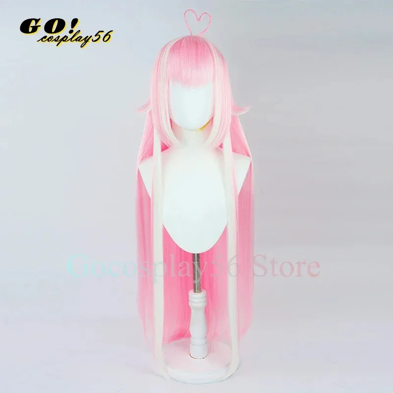 

2025 11, парик для косплея Youtuber Shylily Live3D, длинные прямые волосы, черный, смешанный, белый, розовый, темно-синий, головной убор VTuber для девочек Idol