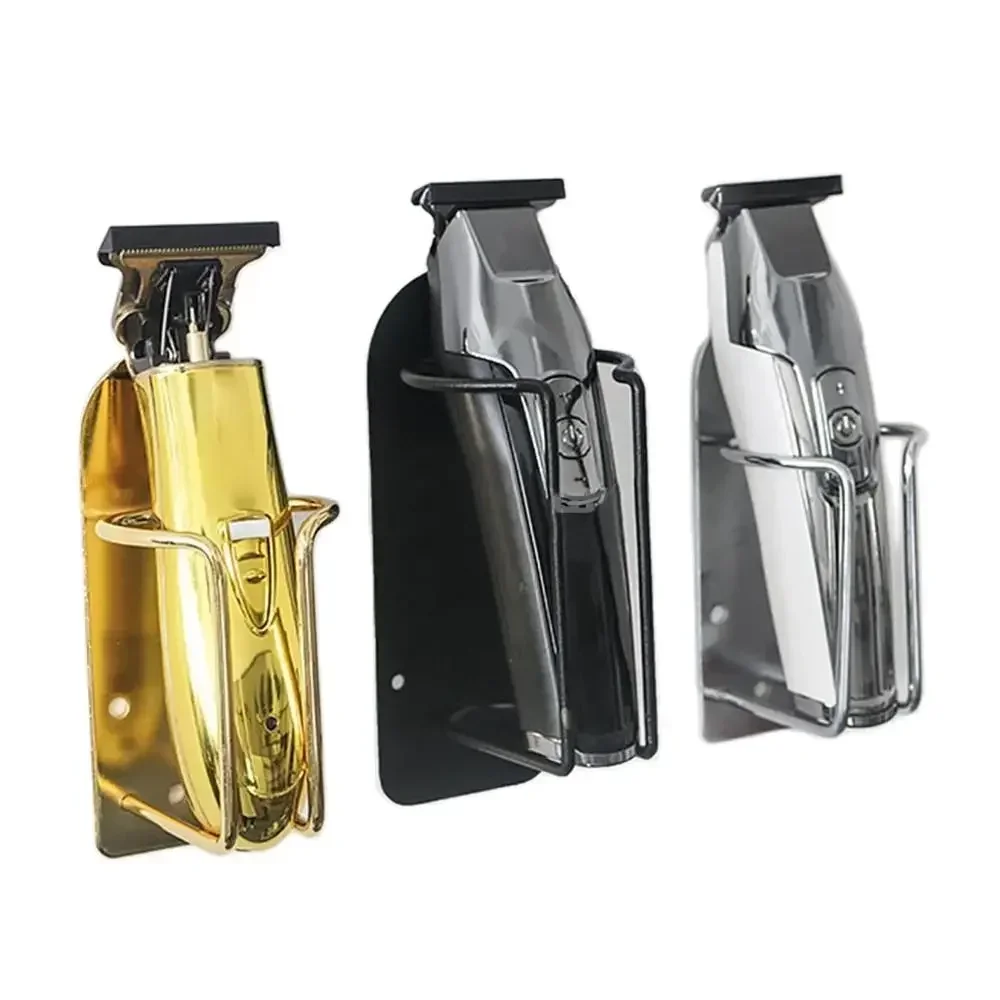 Barber Electric Clipper Holder Hair Trimmer Shaver Rack Heat Resist Hair Cutting Machine Stand Wall Hairdressing Tools Storager