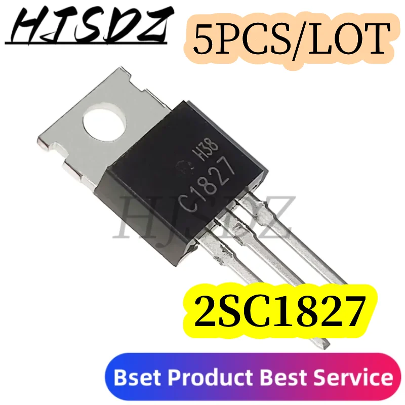 5PCS 2SC1826 C1826 2SC1827 C1827 TO-220 new original integrated circuit