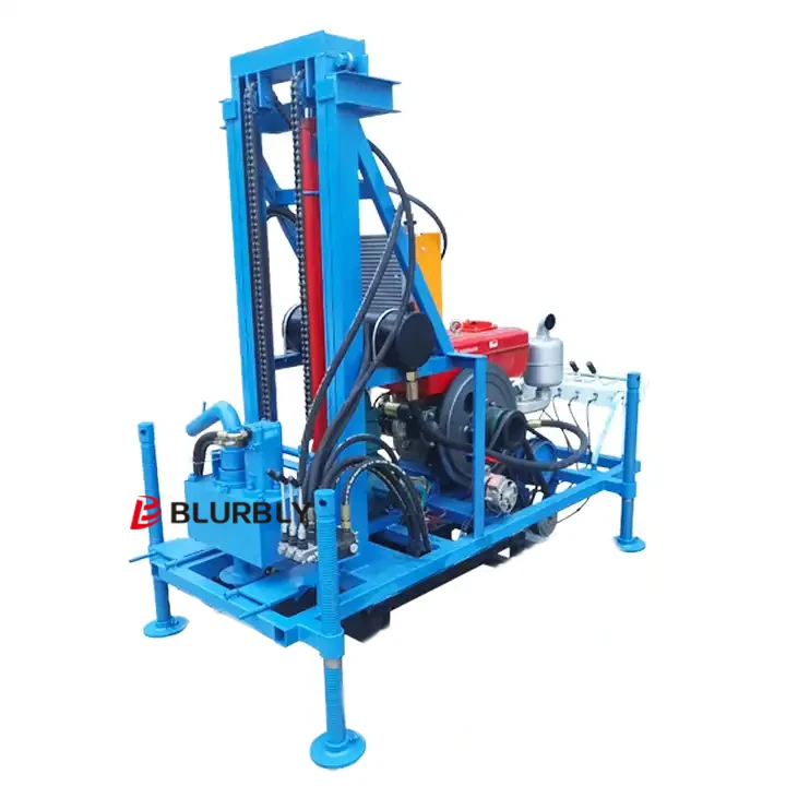 

Best Quality Easy Operation Economical Type 150m Small Mini Portable Water Well Drilling Rigs for Sale