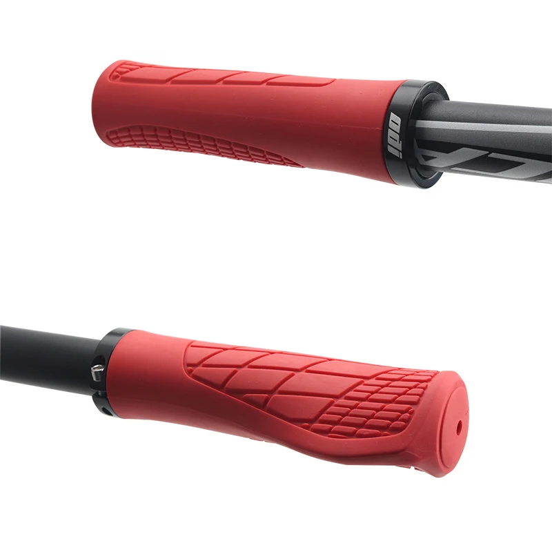 ODI MTB Fahrradgriffe, stoßfeste Fahrradlenkerabdeckung, rutschfeste, abschließbare Griffe, ergonomische Radfahren-Gummiballgriffe – Detail 8
