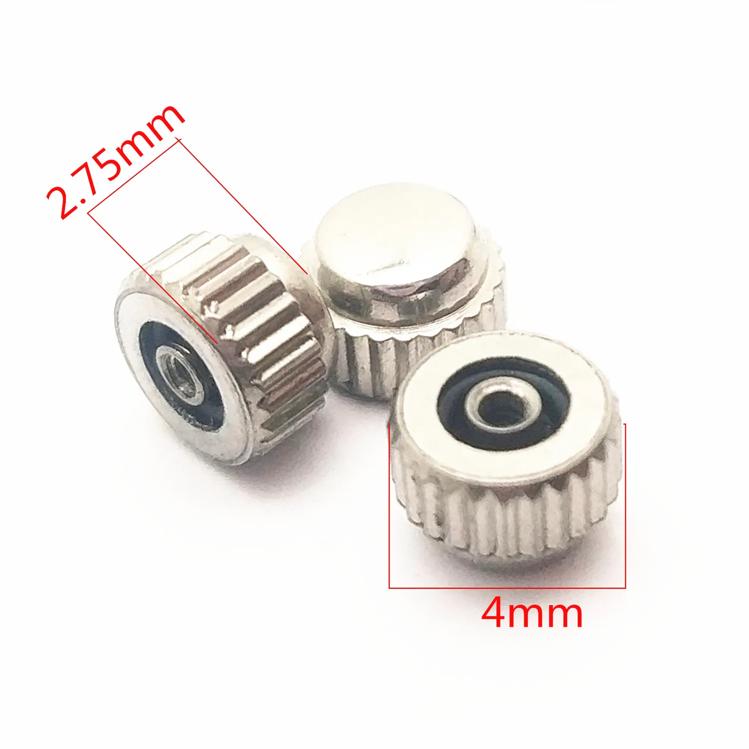 2Pcs Old Type Japan Watch Crown Replacement Part Accessories for SK CTN ORIENT 8200 7009 46941 46943