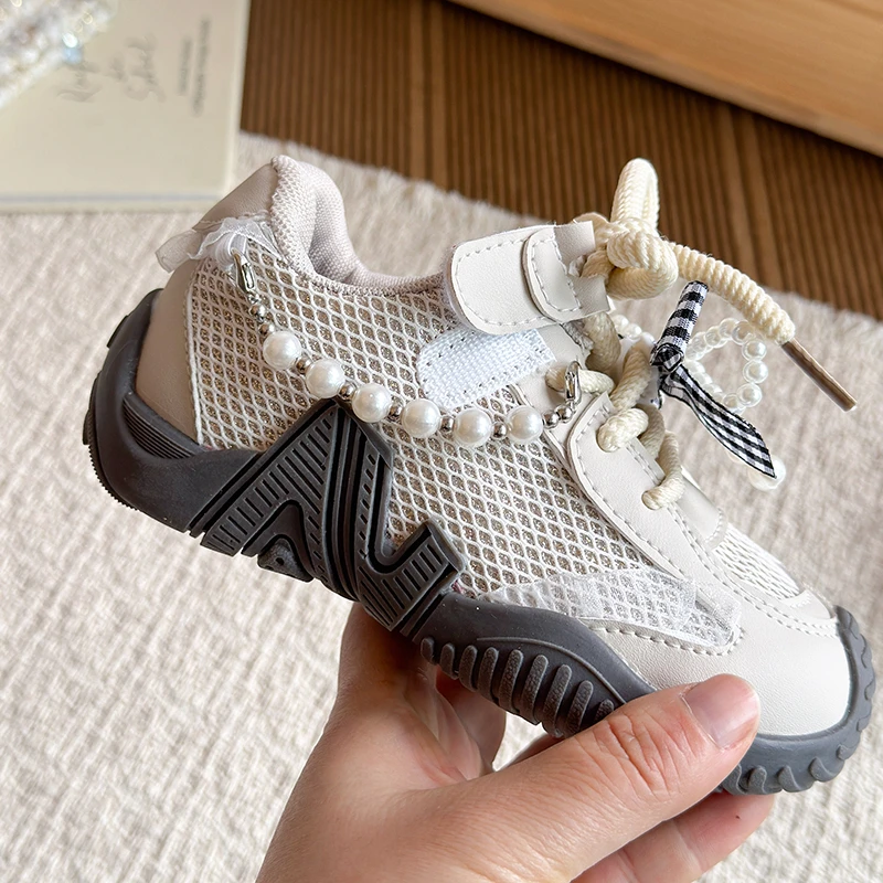 

New Trend Patchwork Running Shoes for Kids Boys Fashion Classic Versatile Girls School Sports Causal Shoes Children's Sneakers