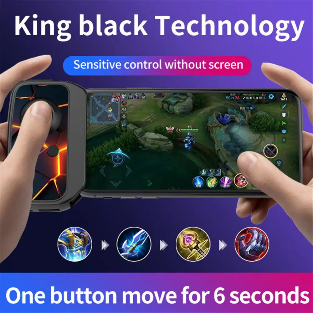 

Mobile Gaming Trigger 360° High-precision Low-latency 3d Joystick Small For Mobile Phones Tablets Game Controller Gaming Grip
