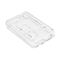 A Transparent Acrylic Plastic Shell Case With Screws for Portapack H2 / H2M HackRF One