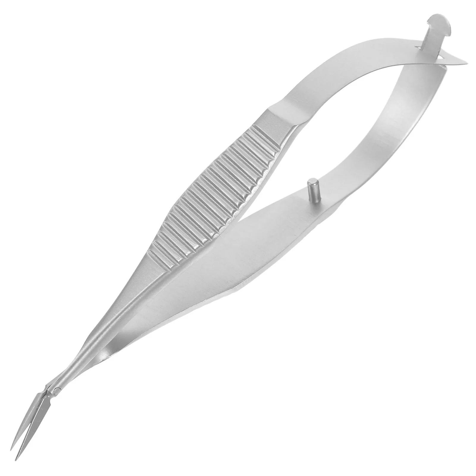 Ciseaux à pointe pointue en acier inoxydable, tondeuse ophtalmique Canthi pour paupières, outil de Salon de beauté en métal réutilisable