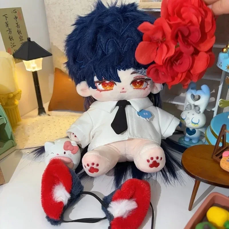 Honkai Star Rail Peluche de dibujos animados con cuerpo de esqueleto, nuevo juego de Blade, regalo encantador de Cosplay para niño guapo, 20cm