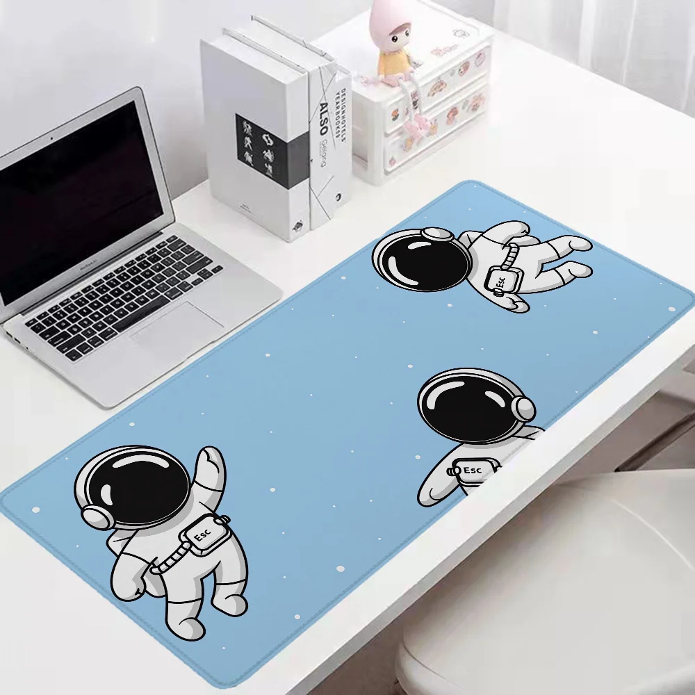 Gravity Astronaut Diy Gaming Computer Mat Xxl Mouse Pad 900x400 Desk Accessories Office Pc Gamer Desktops Mousepad Mats Keyboard