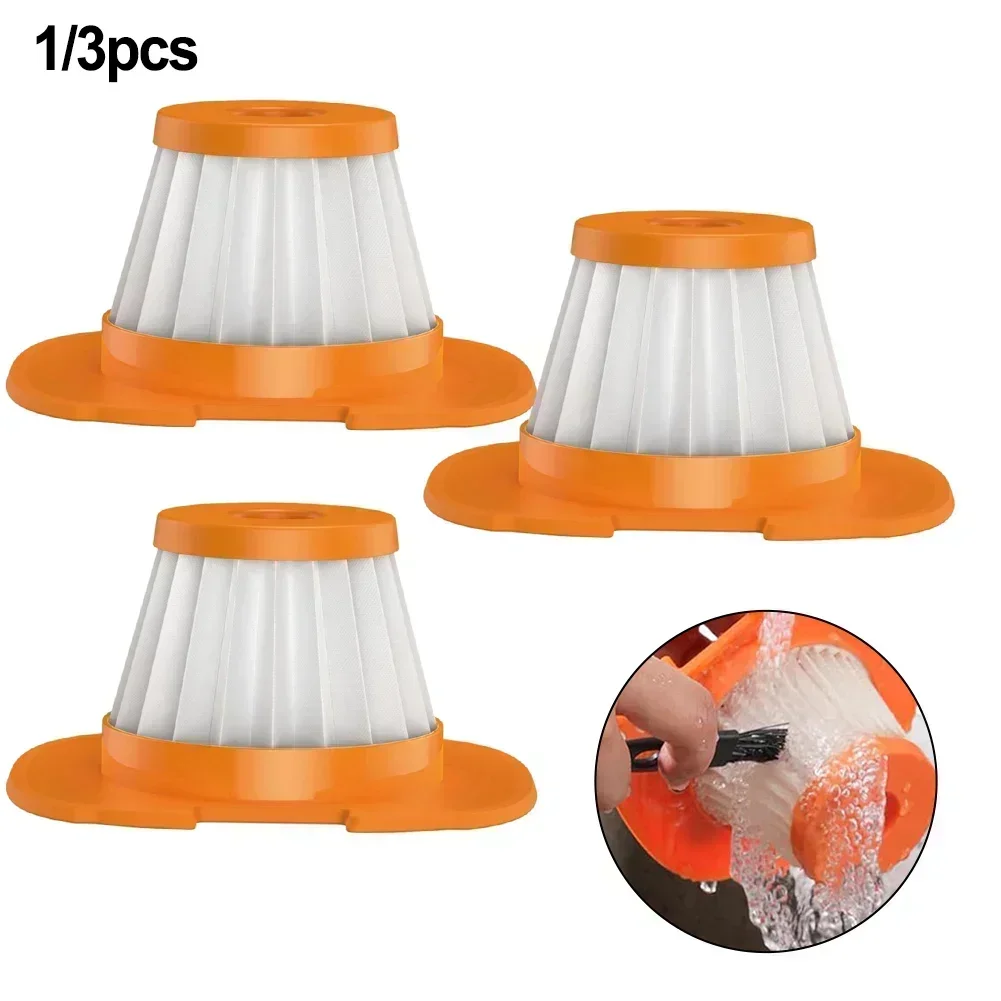​​​​​1/3pcs Filters For Baseus AP02 Vacuum Cleaner With 6000Pa High Filtration Efficiency Power Tools Replacement Parts