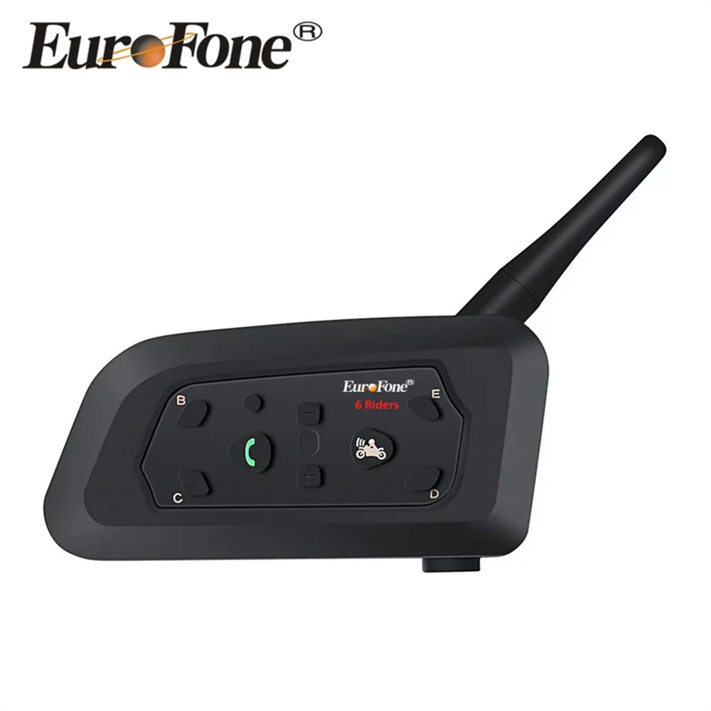 

Motorcycle Helmet Bluetooth Headset V6 Plus Music Playback GPS Navigation Auto Call Answer Noise-Cancelling Waterproof Intercom
