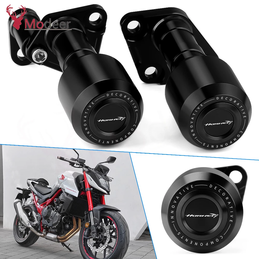 For Honda CB750 Hornet CB 750 2023 Motorcycle Aluminum Engine Protection Cover Frame Sliders Crash Pad Falling Protector Guards