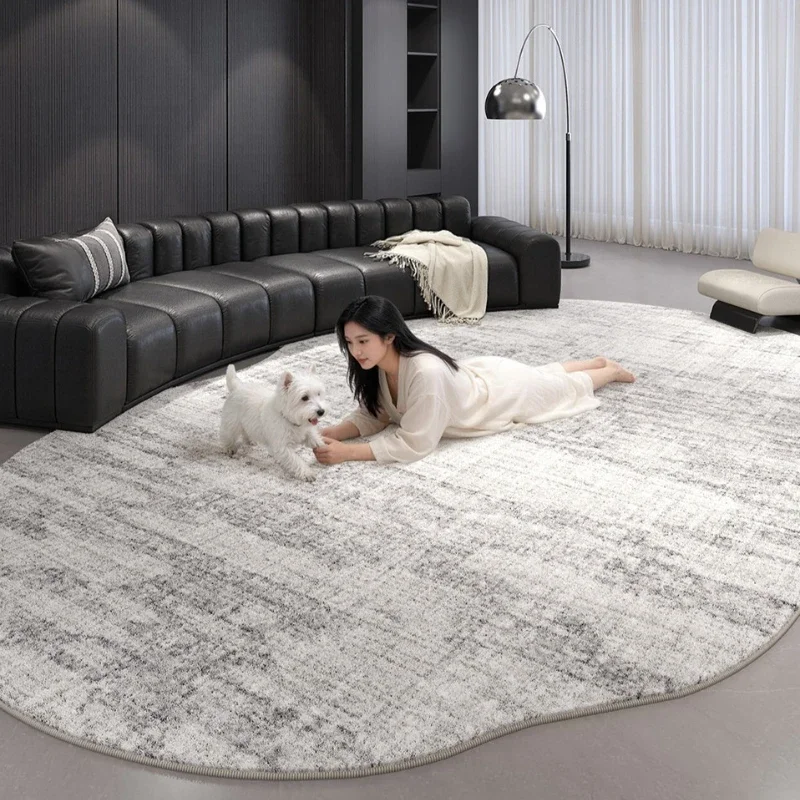 Irregular Shape Living Room Decoration Washable Carpet Thick Plush Lounge Floor Mat Fluffy Soft Rug Large Area Rugs for Bedroom