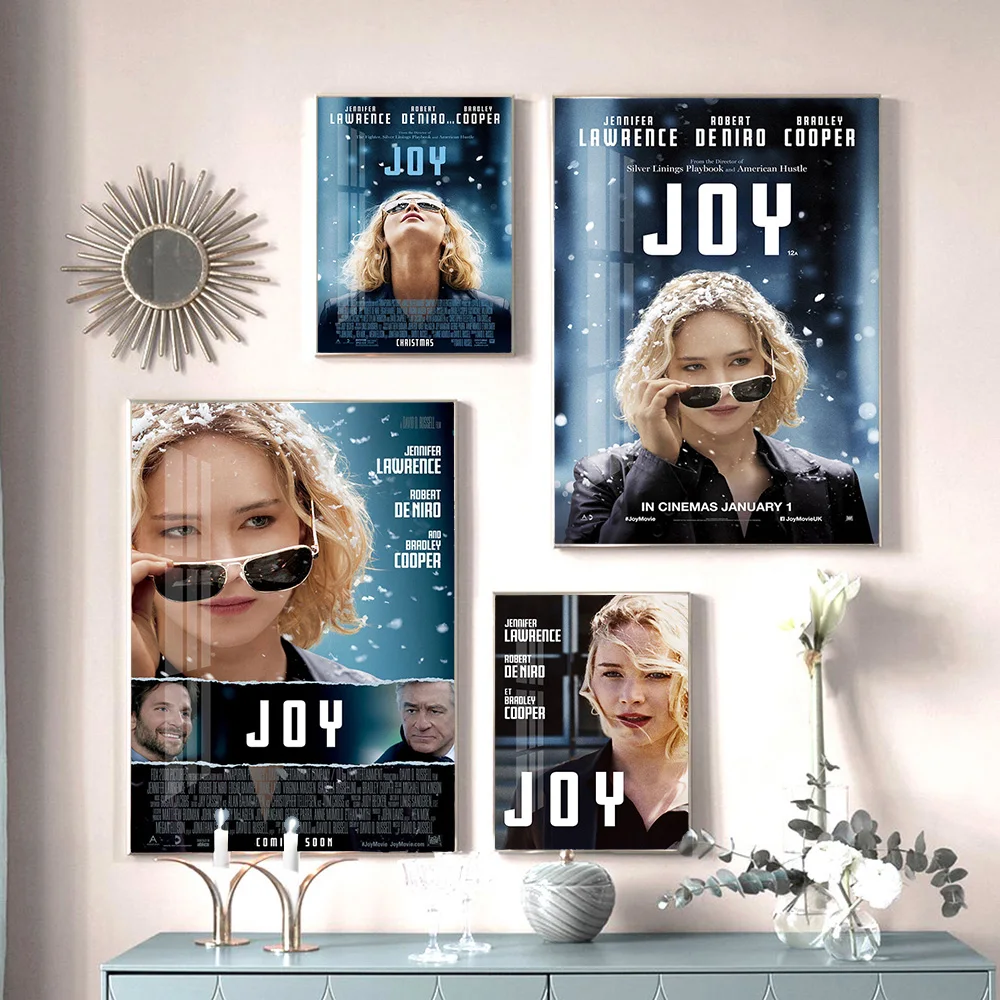 Joy Biographical Comedy Drama Film Art Print Poster Modern Movie Wall Stickers Decor Canvas Painting