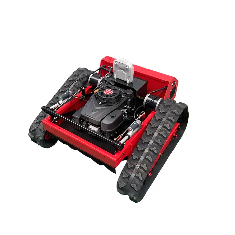 تصميم جديد 550 حديقة الزاحف روبوت جزازة العشب 7.5HP ذاتية الدفع صفر بدوره محرك التحكم عن بعد المستقل #1