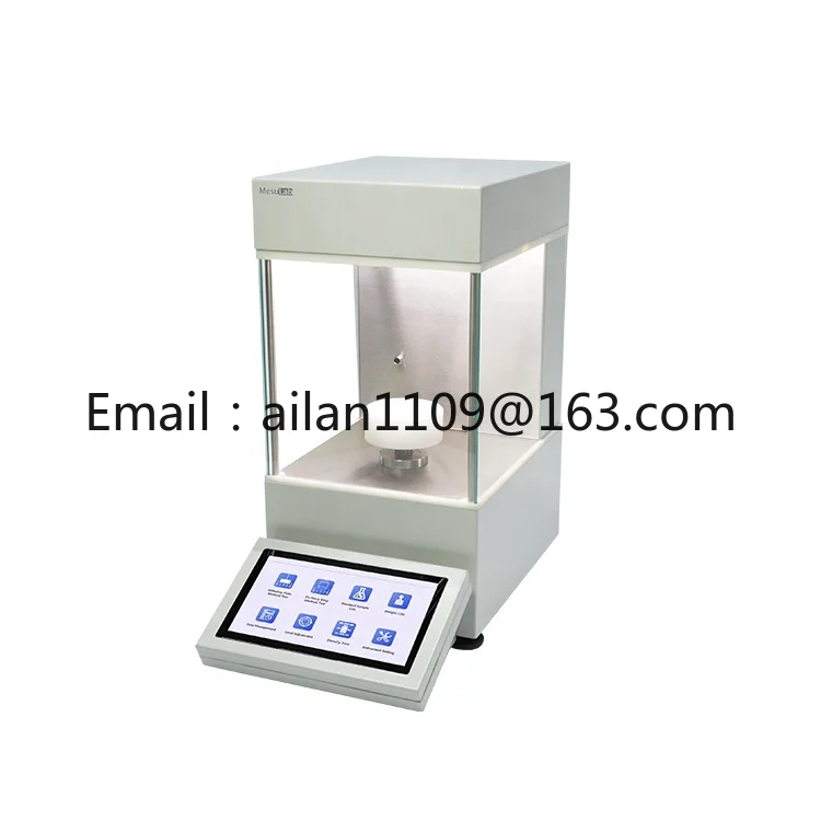 Touch Screen Automatic Liquid Surface Tensiometer Interfacial Liquid Surface Tension Surface Meter