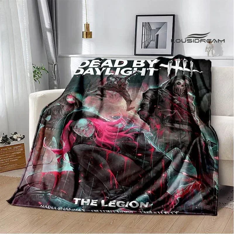 3D Game Dead by D-Daylight print blankets children's warm blanket soft and comfortable blanket home travel blanket birthday gift