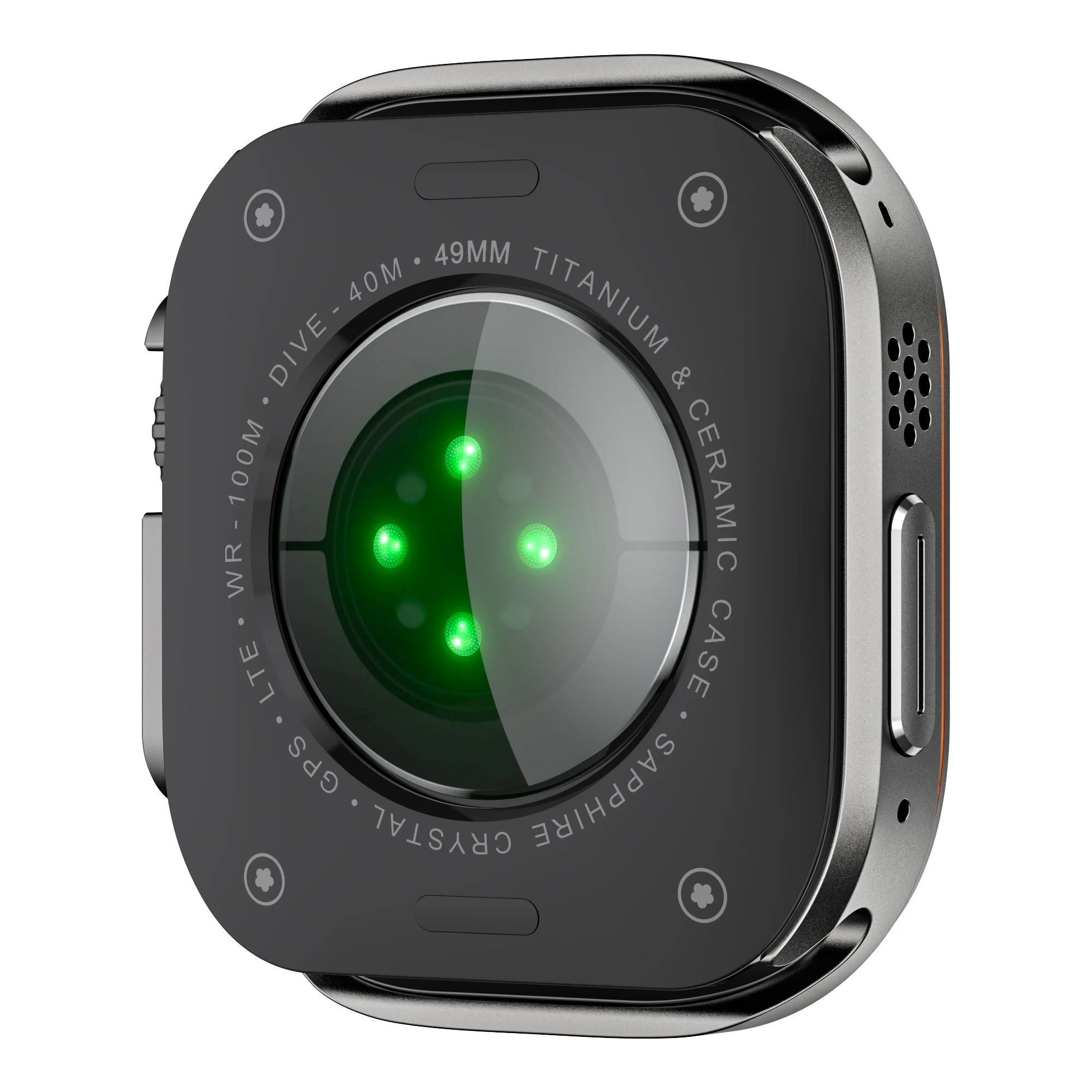HUADAI for Apple Watch Series 11 10 46mm Metal Case,Rugged Protective Bumper [Turn iWatch into Ultra 3/2/1 Look] with Back Cover