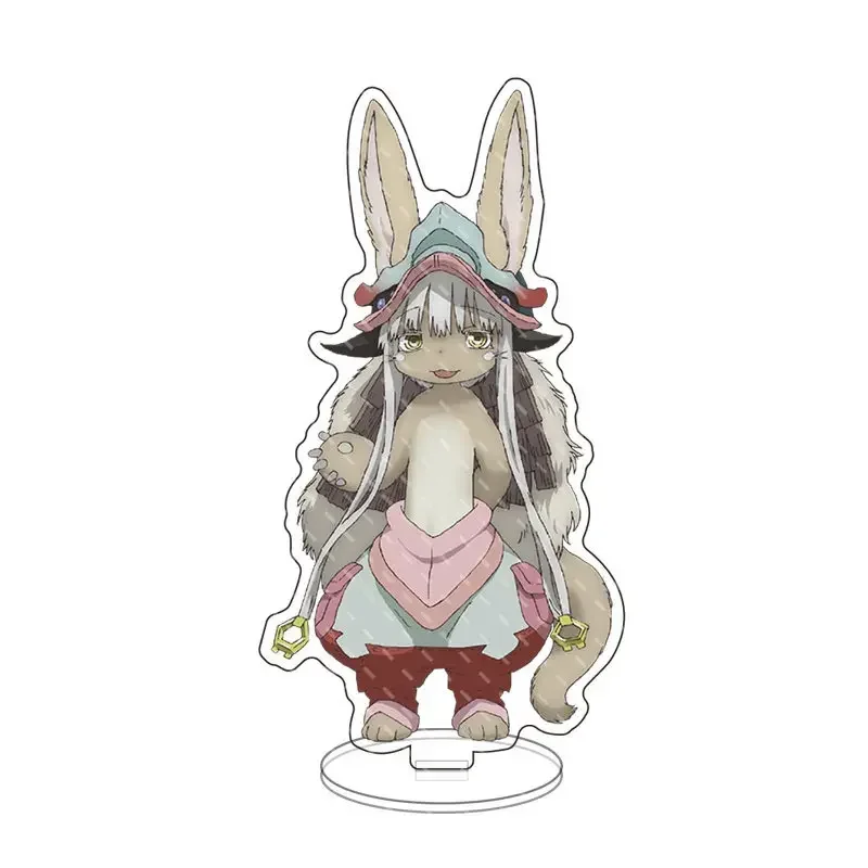 Anime feito no abismo acrílico suporte modelo figuras riko nanachi cosplay modelo criativo placa decoração de mesa bonito sinal de pé presentes