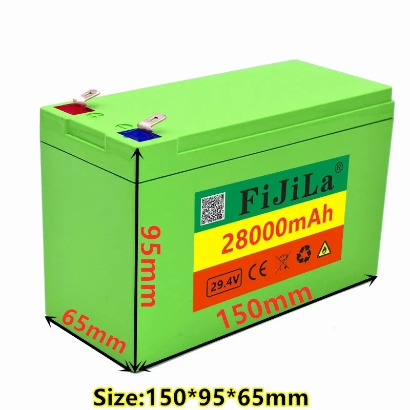 100% new 7 s3p 29.4 Battery Lithium Battery 28000 v mah Electric Bicycle Moped/Electric/Li Ion Battery with Charger