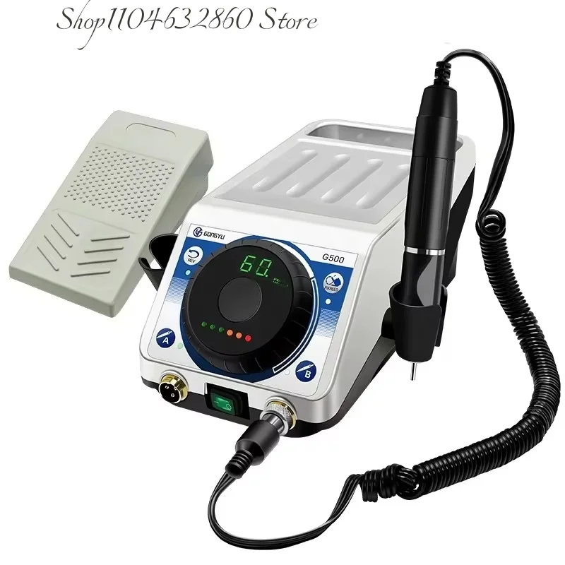 AT-CM-047 Nail Dust Collector Vacuum A23 Compatible for Nail Salons Dental Micro Motors - Efficient Particle Removal-2025