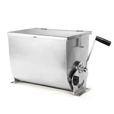 Manual stainless steel mixer with a capacity of 16 liters