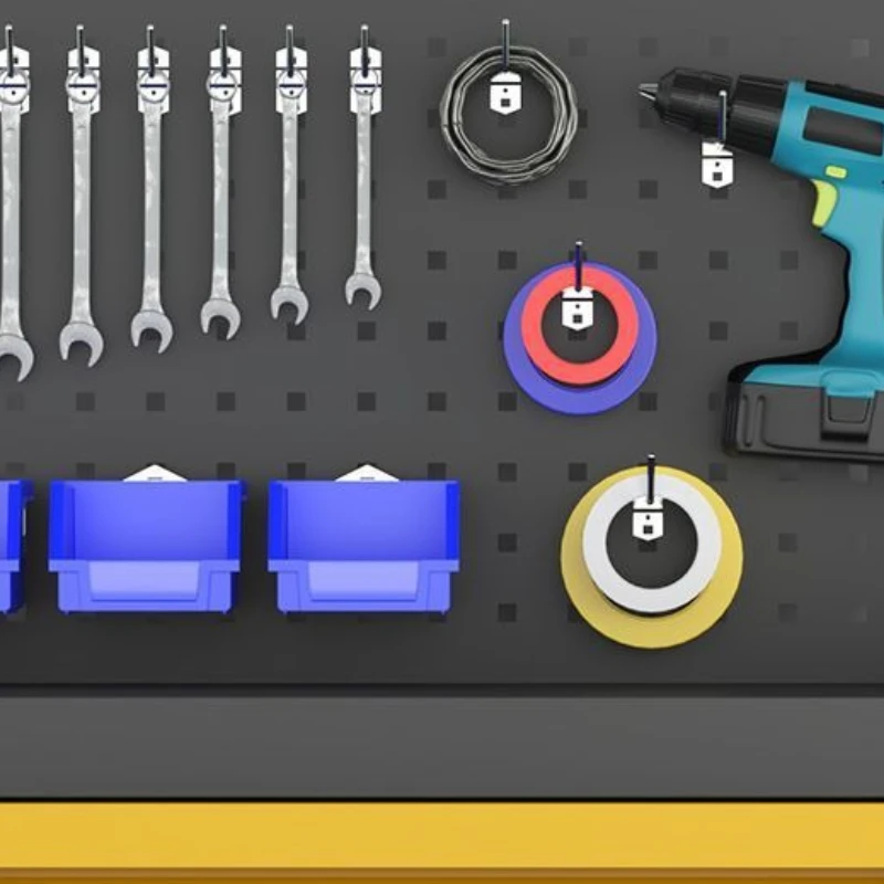 Workbench Spanner Tool Cabinet Magnet Empty Workshop Servant Tool Cabinet Rack Holder Tools Packaging Lemari Alat XYGJG