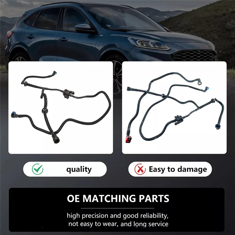 A30P-Valvola di spurgo del contenitore del vapore/Valvola di pulizia del serbatoio del vapore per Ford Escape 2.0 Ecoboost 2020-2024 LX619D289CC