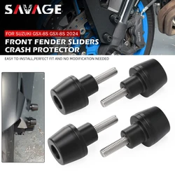 2025 Front Fender Fork Slider Protector For Suzuki GSX-8R GSX-8S GSX-S 1000/GT/GX GSX-R 600 750 Motorcycle Frame Crash Guards