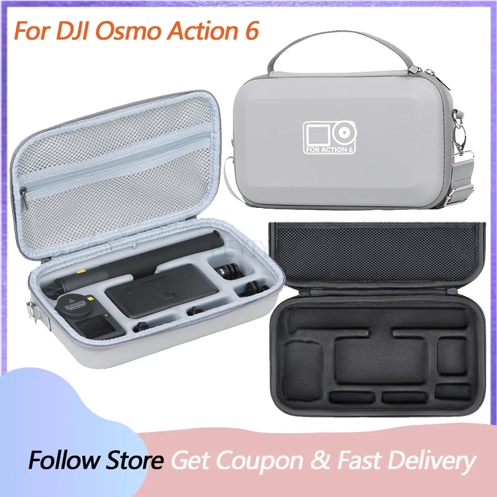 �y�Z�[�����zDJI Osmo Action 6�p�|�[�^�u���L�����[�P�[�X �n�[�h�V�F�����[�o�b�O DJI Osmo Action 6�X�|�[�c�J�����A�N�Z�T���[�p�ی�P�[�X