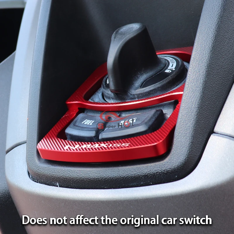 لياماها NMAX155 NMAX 155 2025 دراجة نارية اكسسوارات واقي للشاشة لوحة القيادة قفل الباب الكهربائي التبديل غطاء غطاء حامي #5