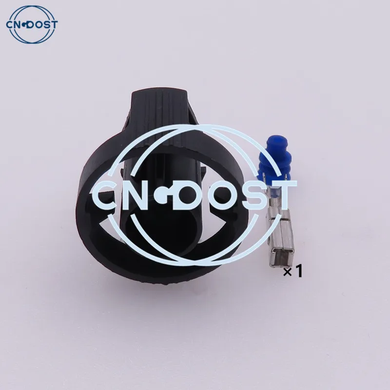 

1 Set 1 Pin 2.8 Series Car Sealed Socket Automotive AC Assembly Plastic Housing Plug Cable Terminal Waterproof Connector