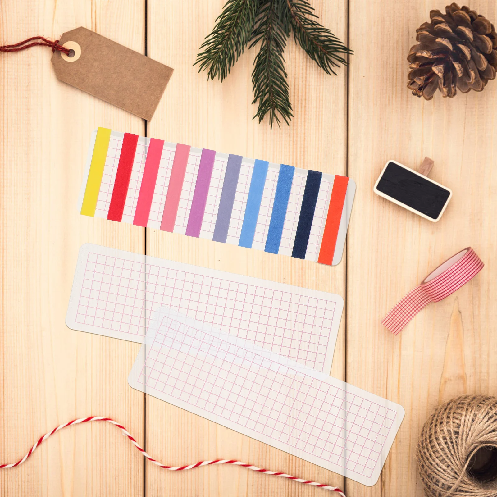 

40Pcs Washi Tape Boards Practical Decorative Tape Storage Boards Perfect Gift for Colleagues Friends Washi Cards