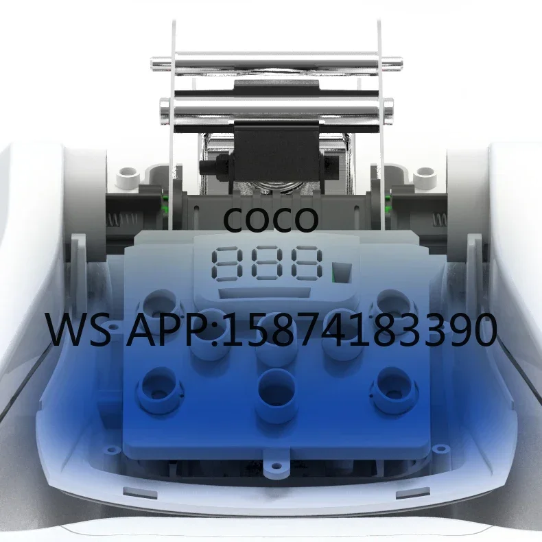 SY8810D Intelligent Steam Squeezer Iron – Digital Fabric Press with Voice Guide & 5 Fabric Modes