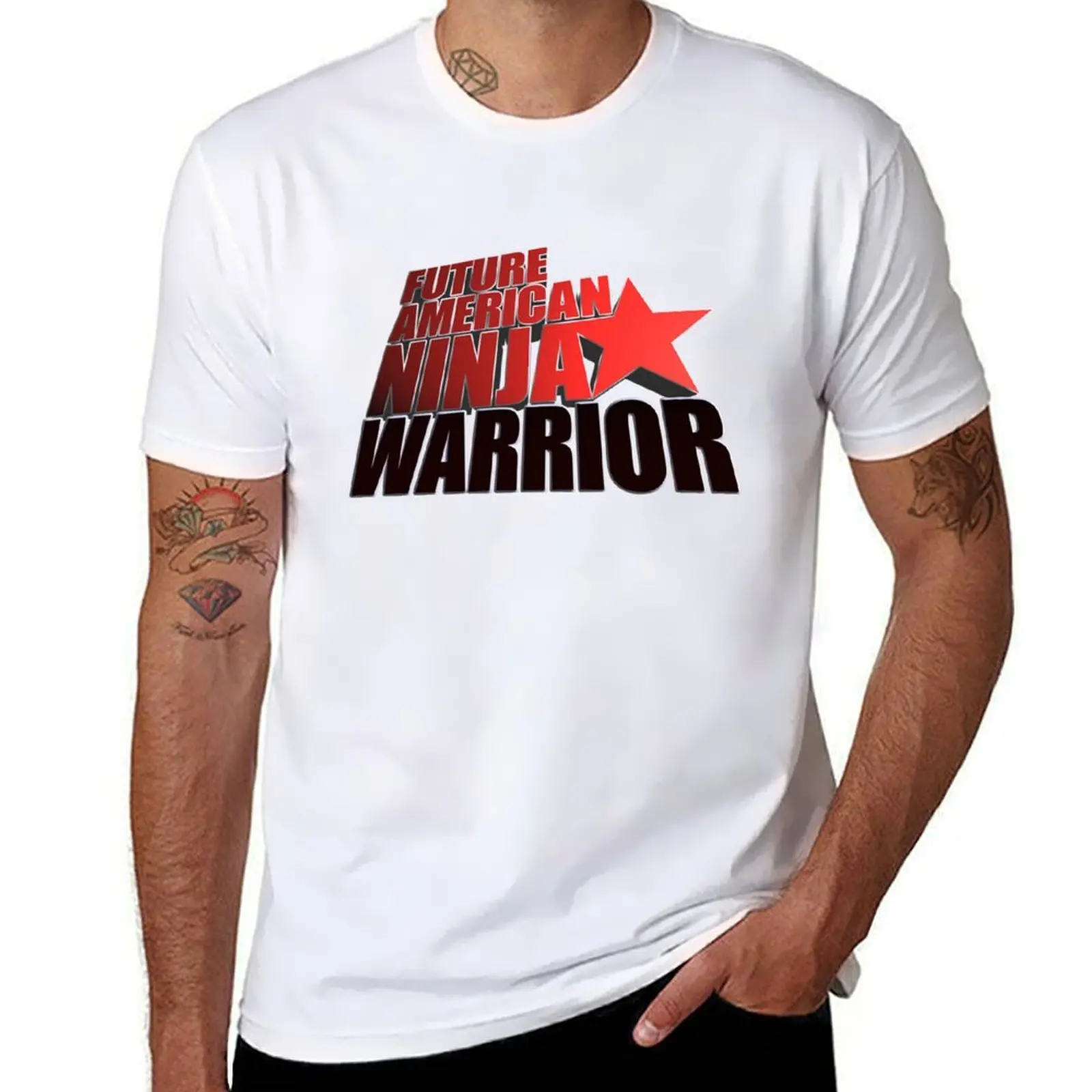 

FUTURE American Ninja Warrior T-Shirt funny t shirts dark humor anime t shirts oversize T-Shirt
