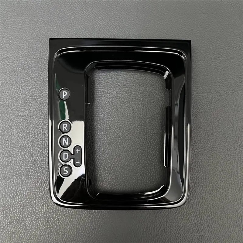 Exquisite For VW PASSAT B6 Car DSG Gear Shift Knob Chrome Frame 2005-2011 3C1 713 203 A 3C1713203 A Car Accessories
