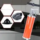 Stantuffo manuale ad alta pressione portatile in ABS cilindrico rosso da 3L/0,79 gal 7,87 * 20,98 pollici, lega di alluminio, SS e gomma