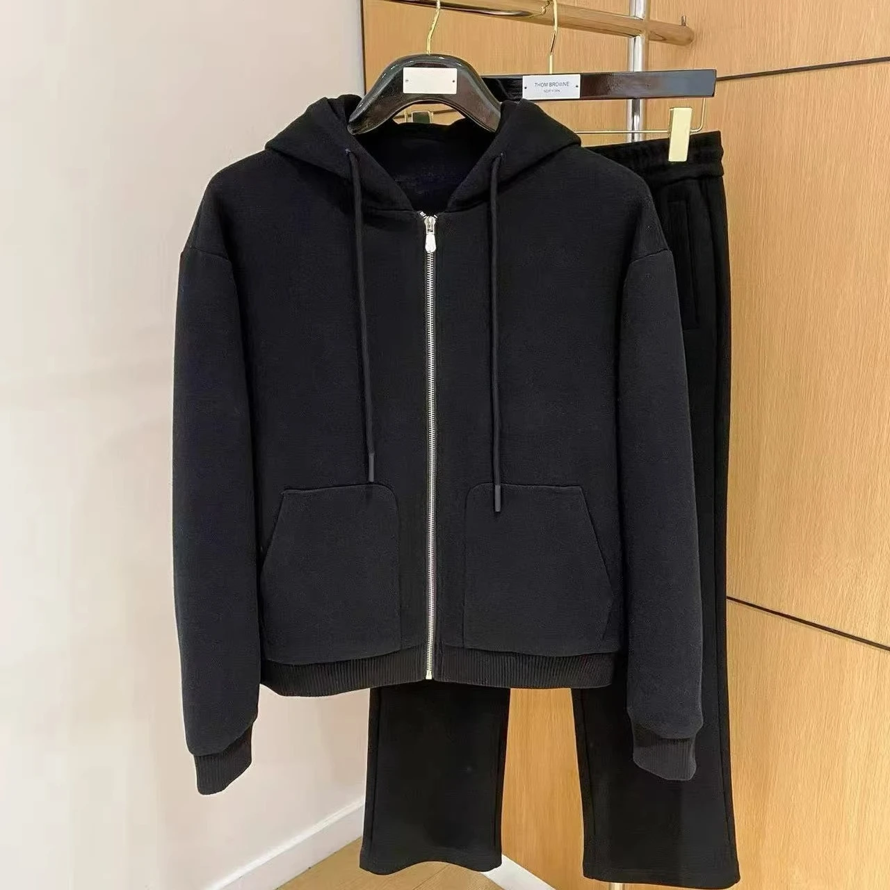 

BC итальянская мужская одежда, осенне-зимний новый шерстяной кашемировый костюм для отдыха со старыми деньгами и ветром