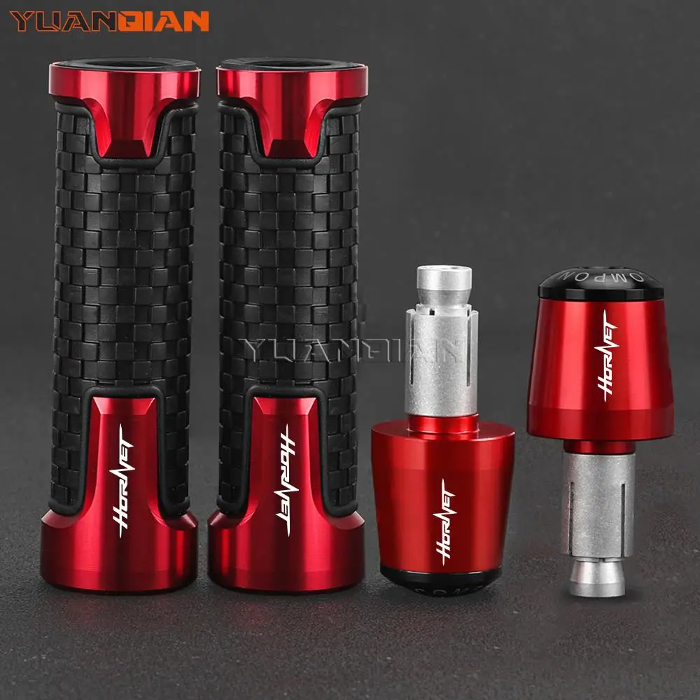 For Honda CB600F CB599 Hornet 1998- 2024 2013 2008 2009 2010 2011 2012 Motorcycle Handle Bar Grips Handlebar Grip End Plug Cap